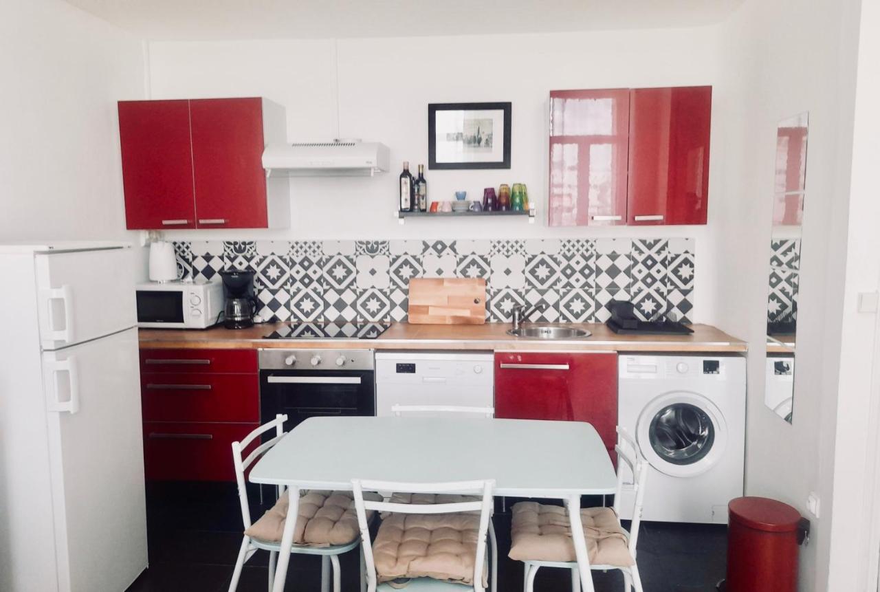 Spacieux Et Lumineux Appartement Vue Mer Joliette Marseille Bagian luar foto